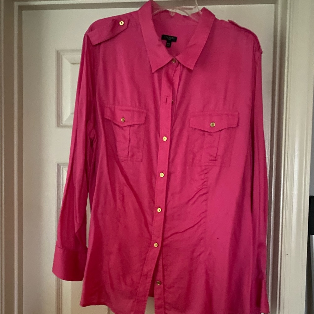 Talbots long-sleeved blouse